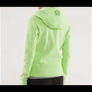 Lululemon scuba hoodie - lime green
